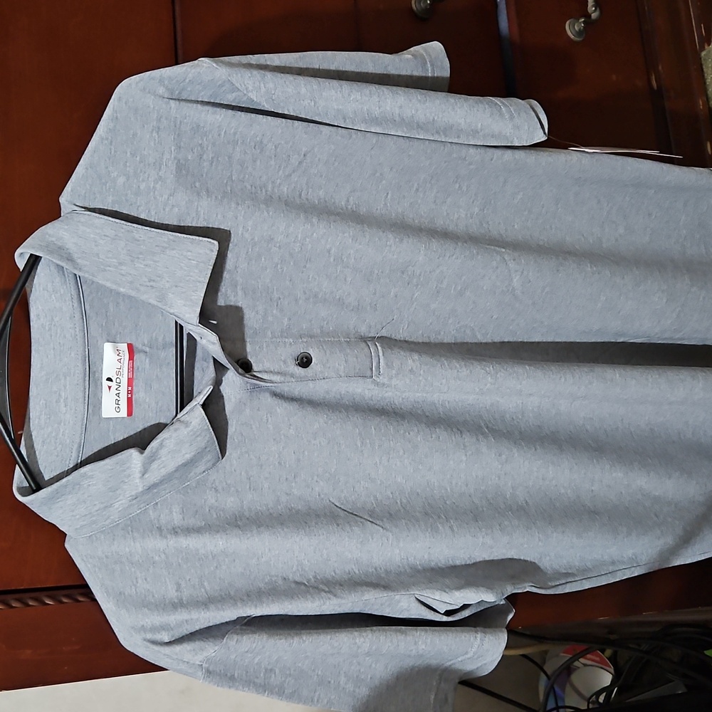 Grandslam Heather blue size medium polo